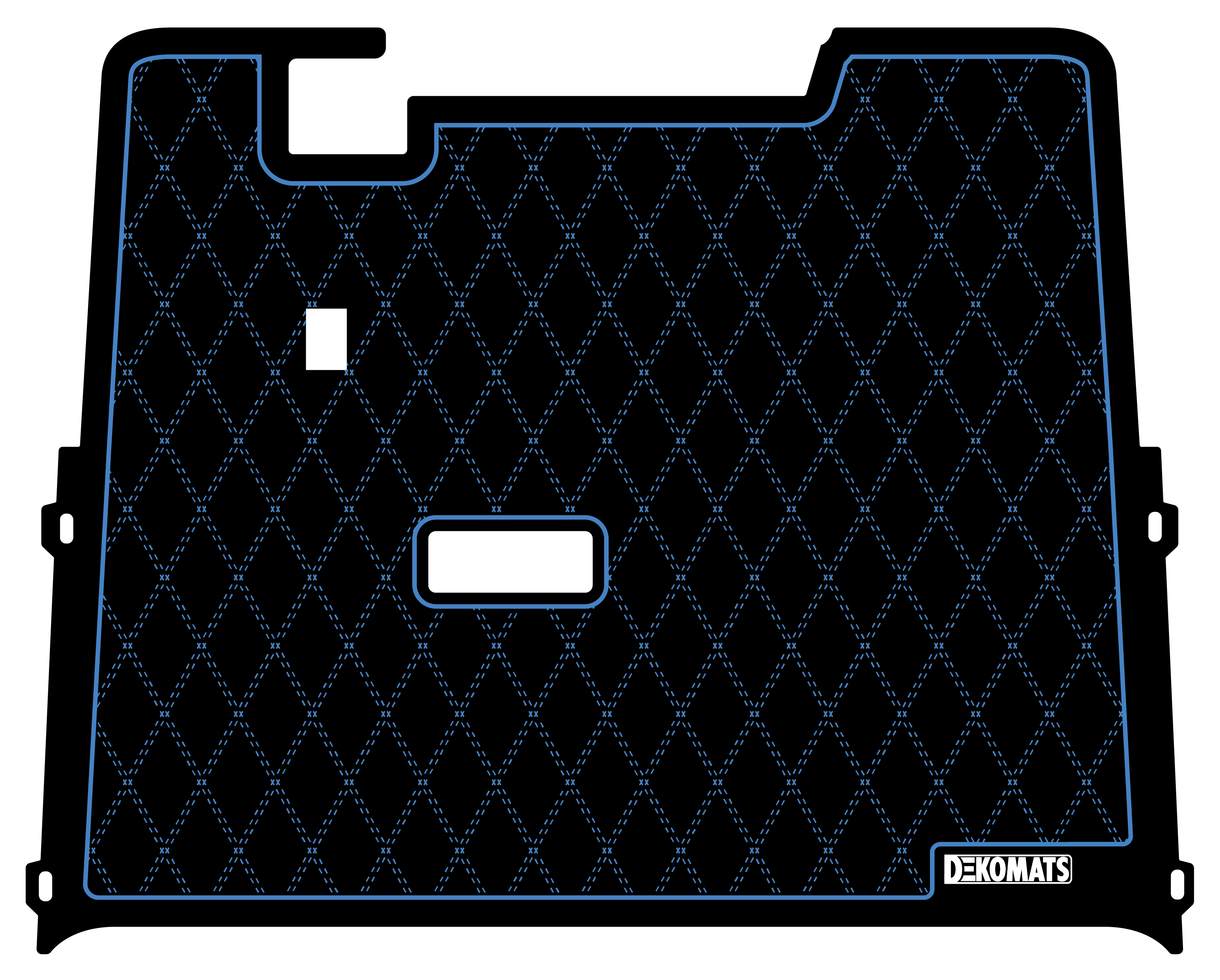 Blue Diamond Stitch