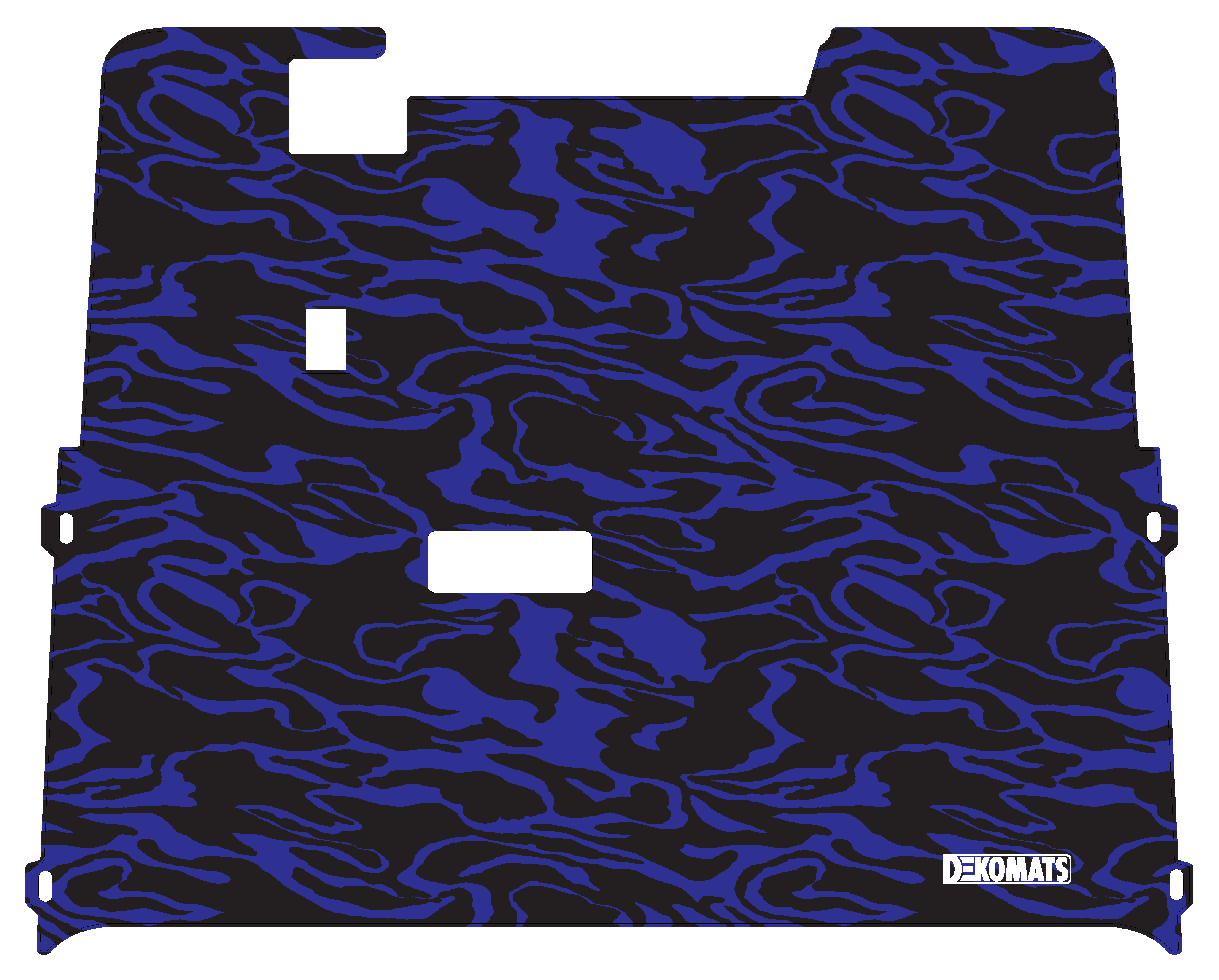 Blue Modern Camo