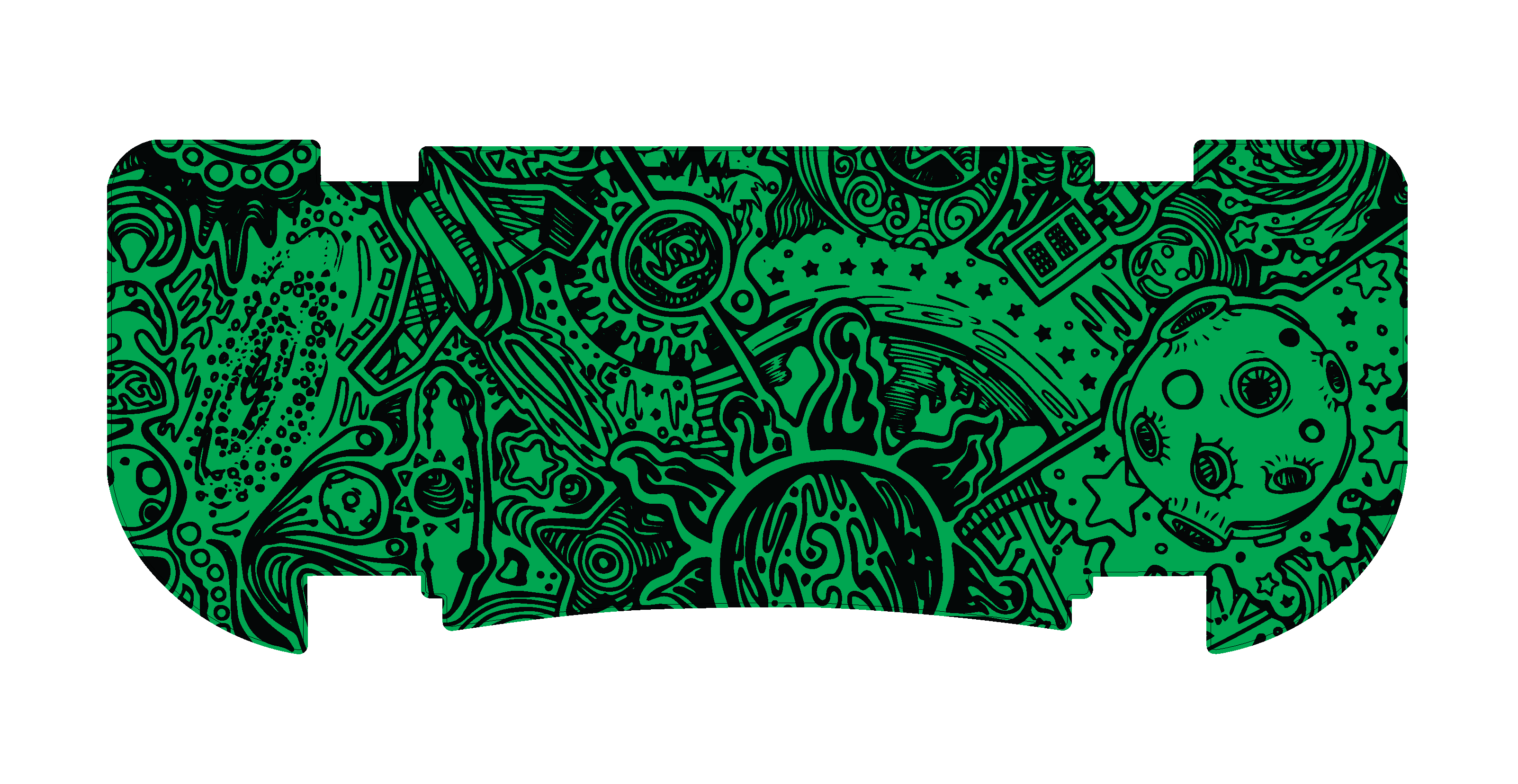 Green Astro Rear Step Mat