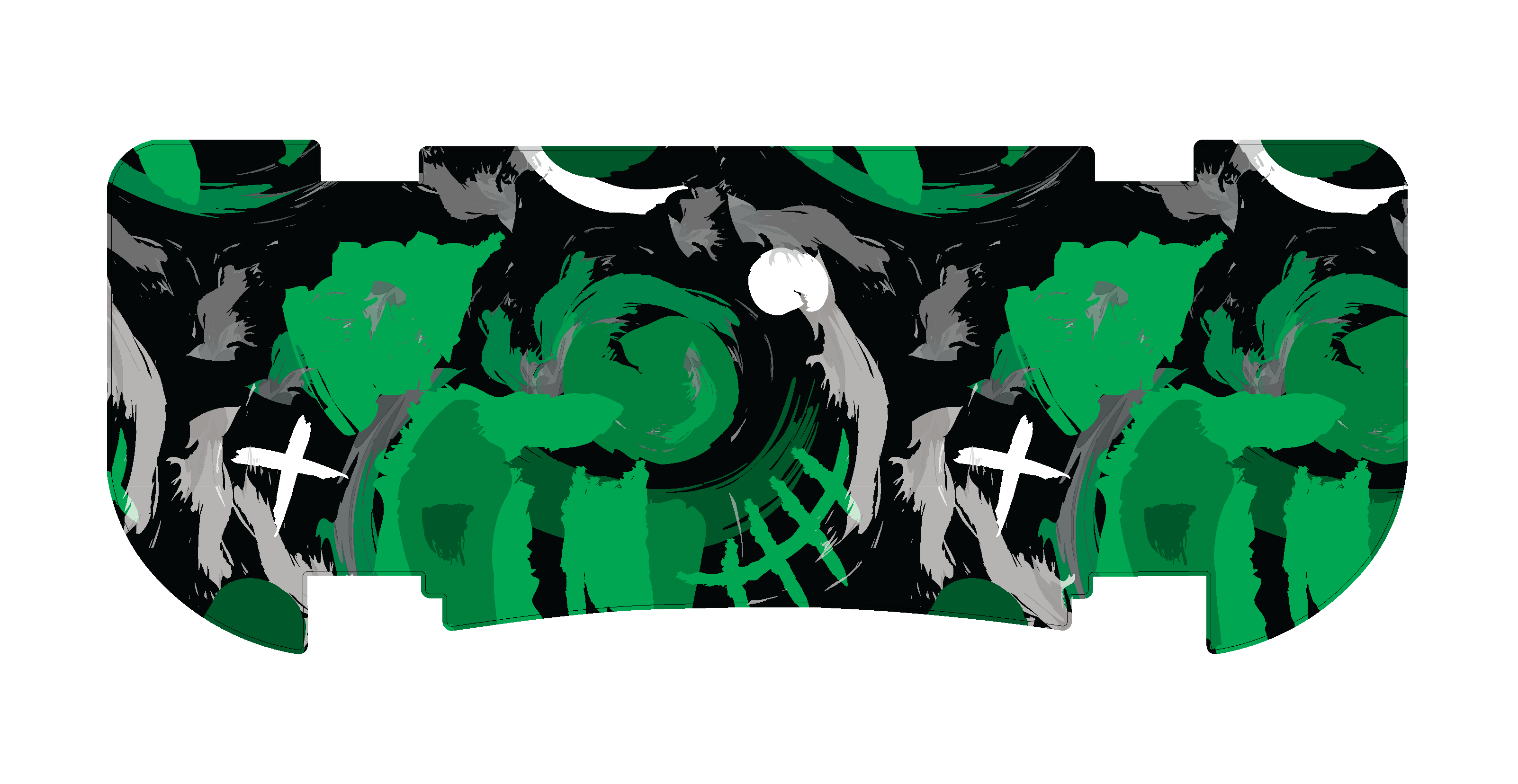 Green Hindsight Rear Step Mat