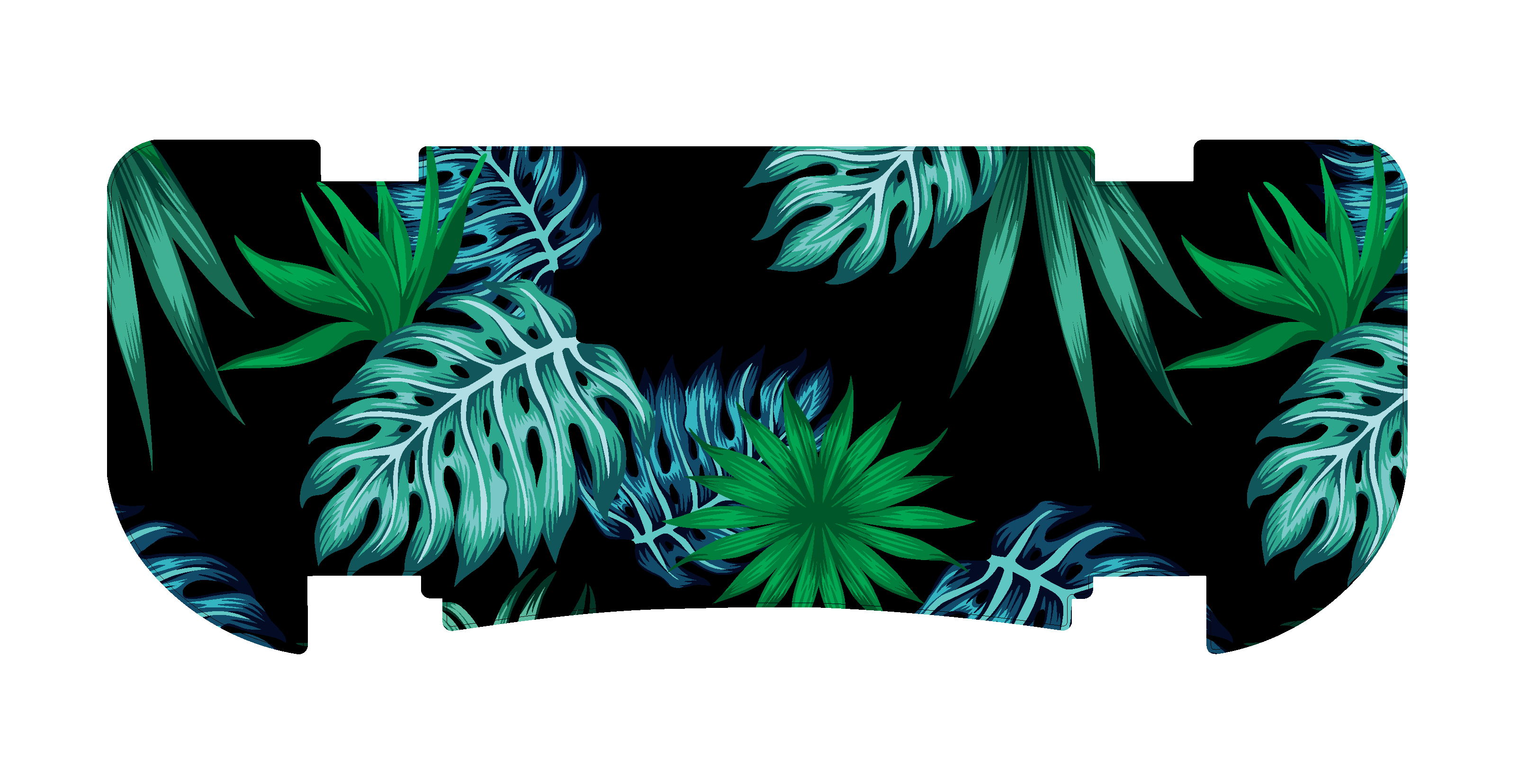 Green Tropics Rear Step Mat