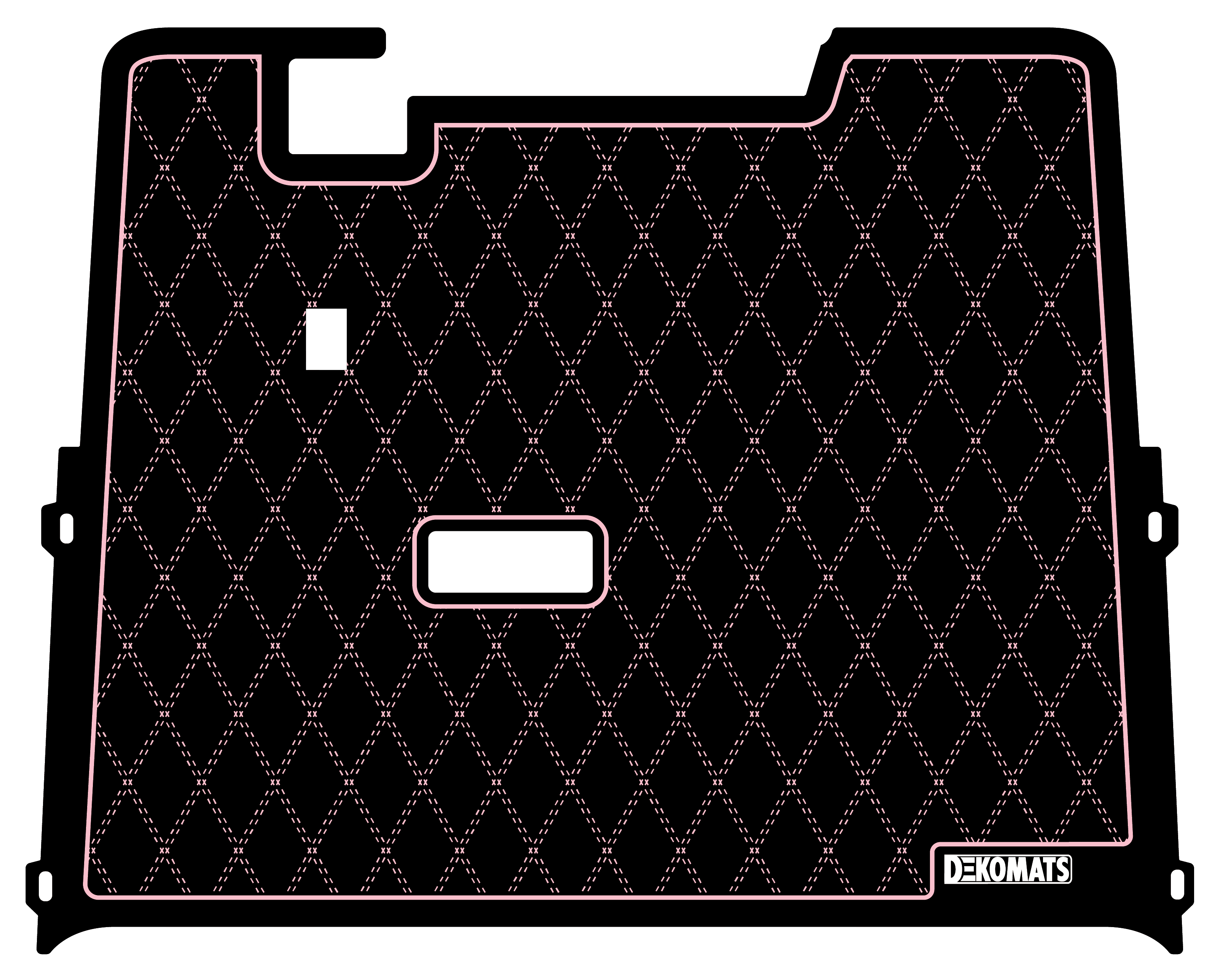 Pink Diamond Stitch