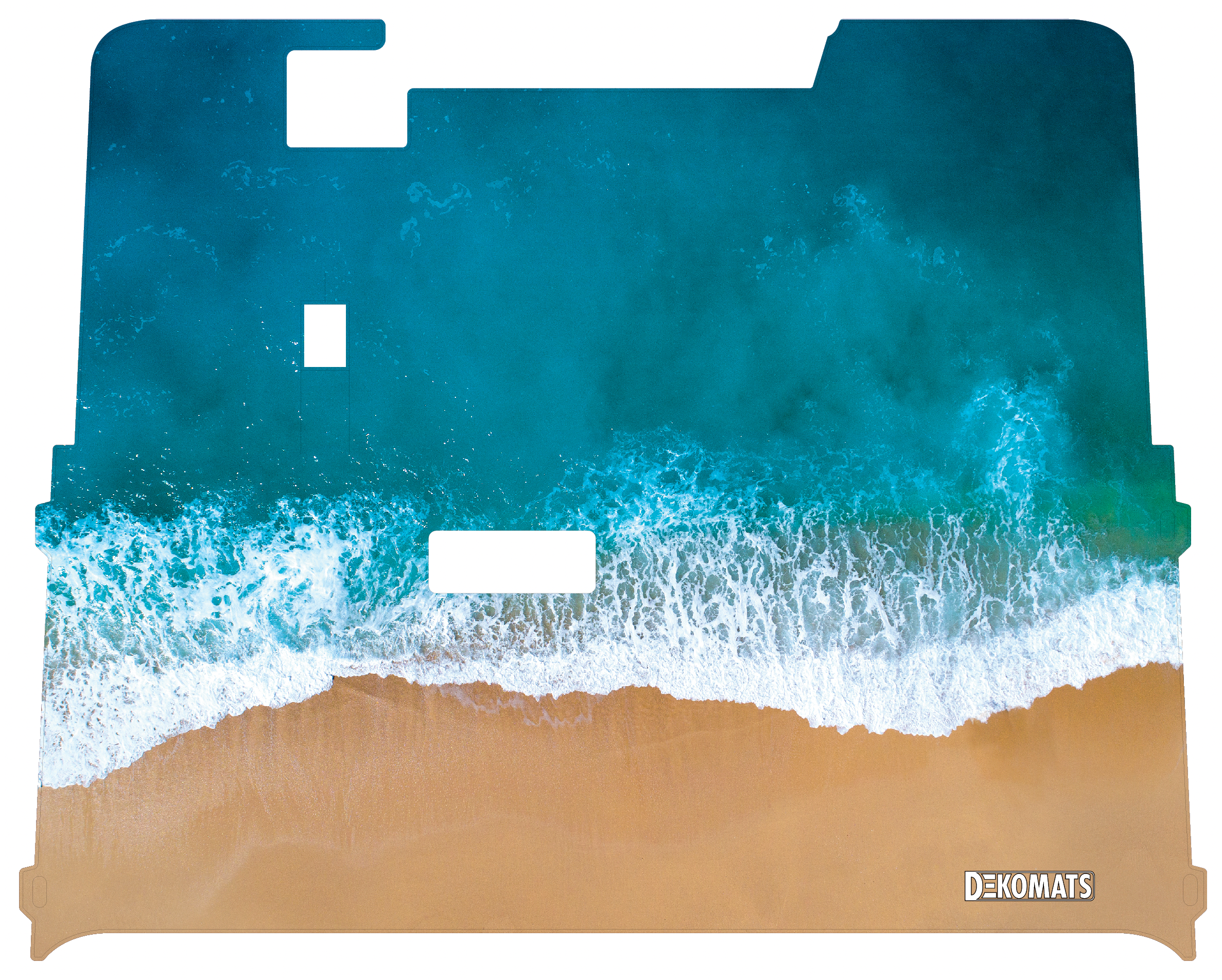 Custom Beach Logo Mat