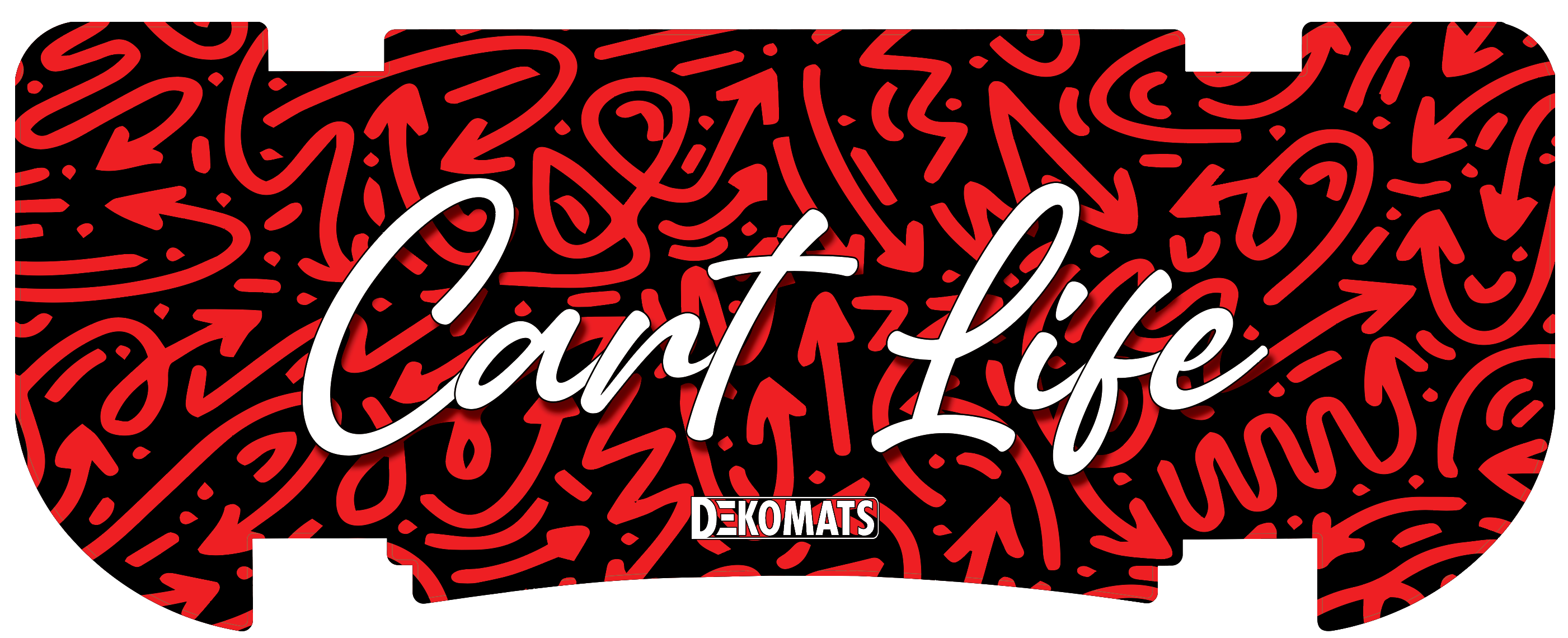 Custom Logo Mats Front & Rear Step