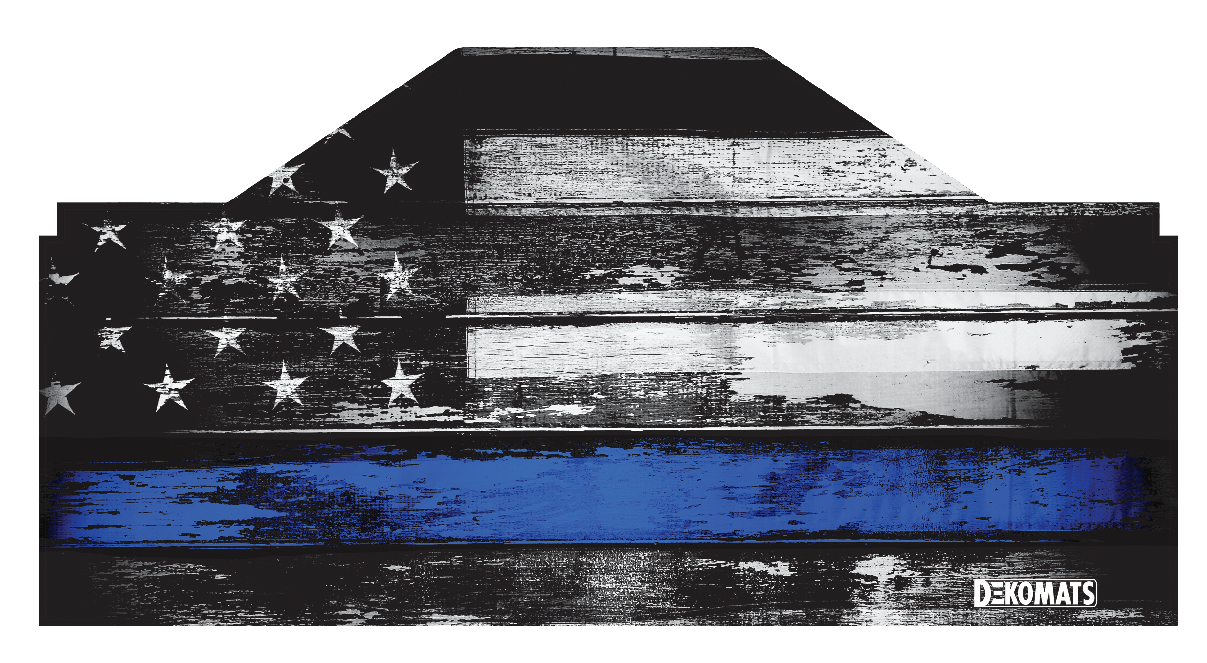 USA Blue Line Mats First row, Second row & Rear Step