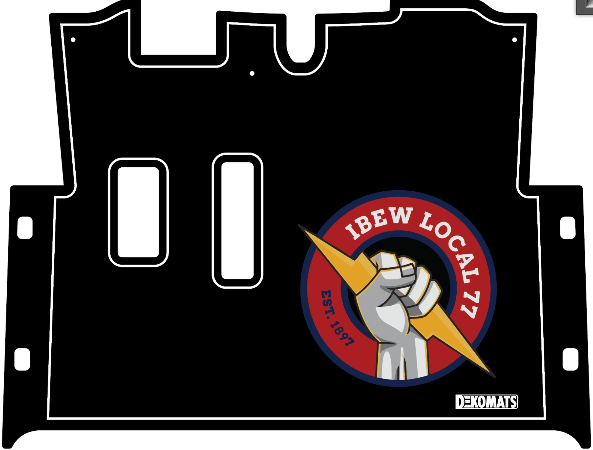 Custom IBEW Local Mat - RXV