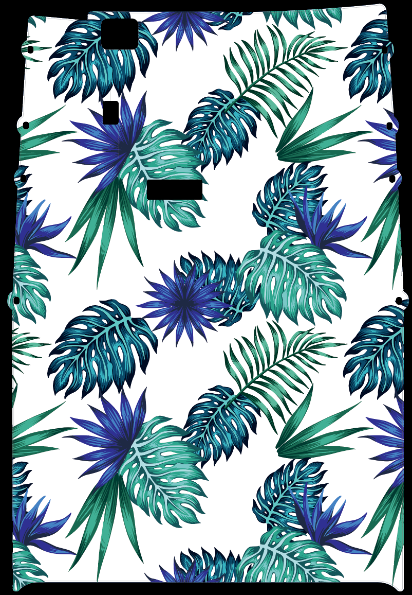 Color Adjusted White Tropics - S4 Extended - 60.75in