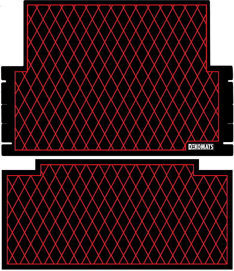 Custom Bintelli Beyond 6 pass - Front and Second Row - Red Diamonds