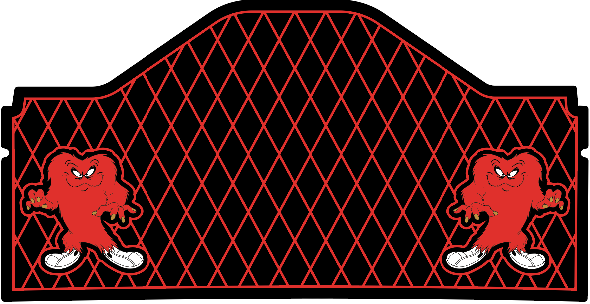 Custom D5 Front and Rear - Red Diamonds