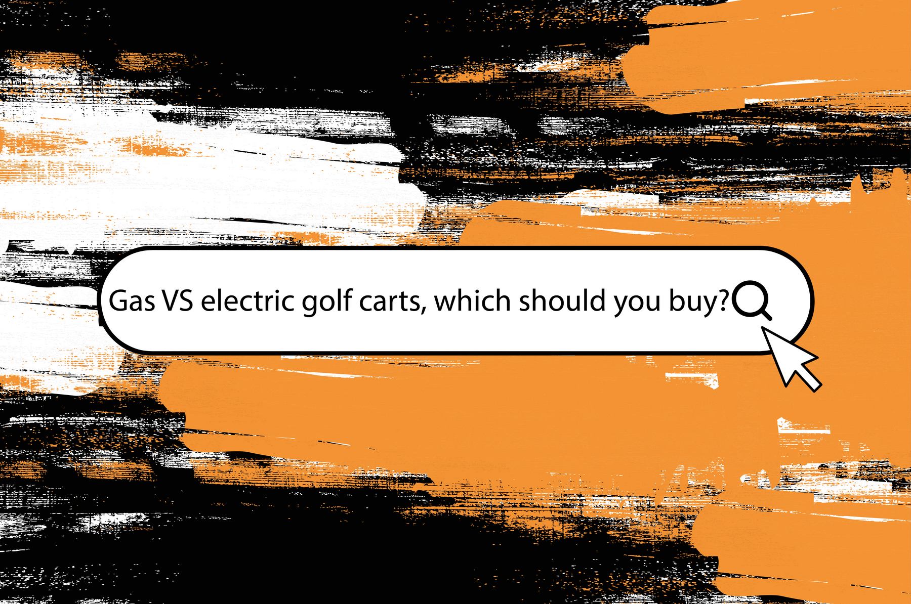 Gas vs electric golf cart