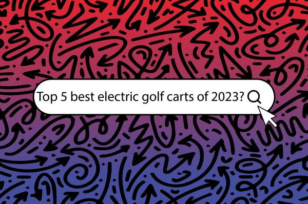 Top 5 best electric golf carts 2023