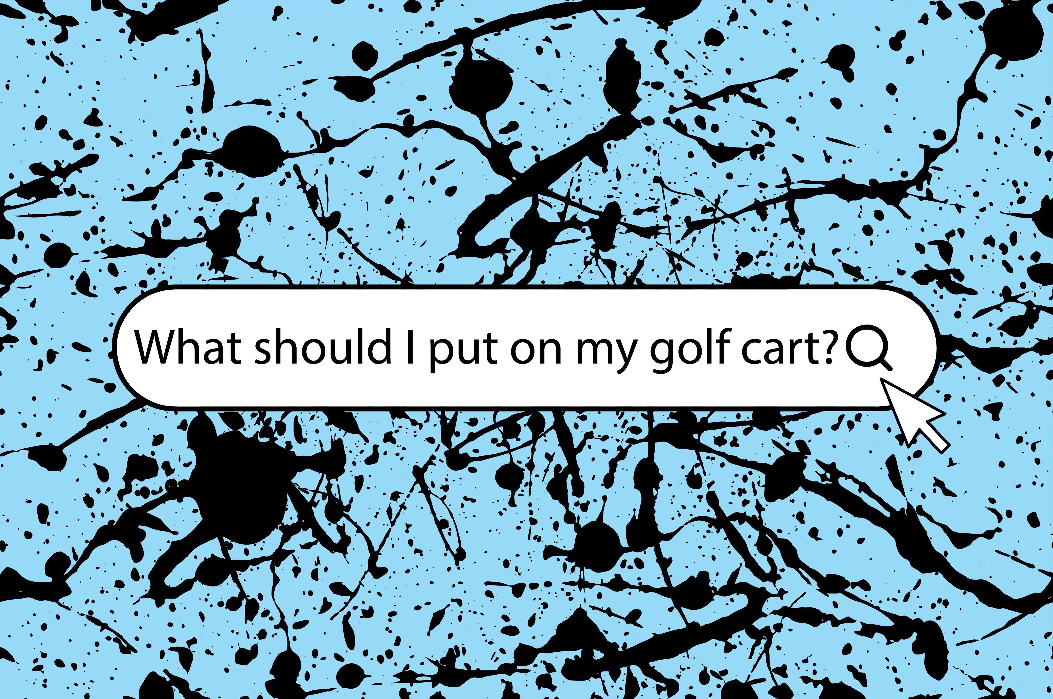 What should I put on my golf cart?
