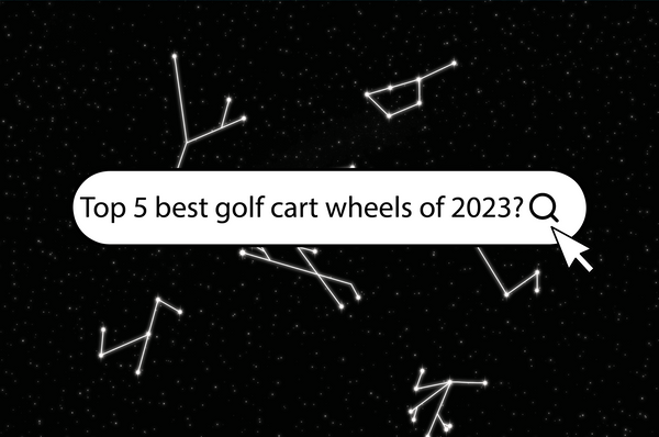 Top 5 best golf cart wheels of 2023!