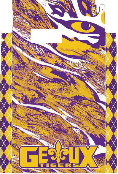 Custom Tiger Eye Mat - Extended Club Car Precedent - 64 inches