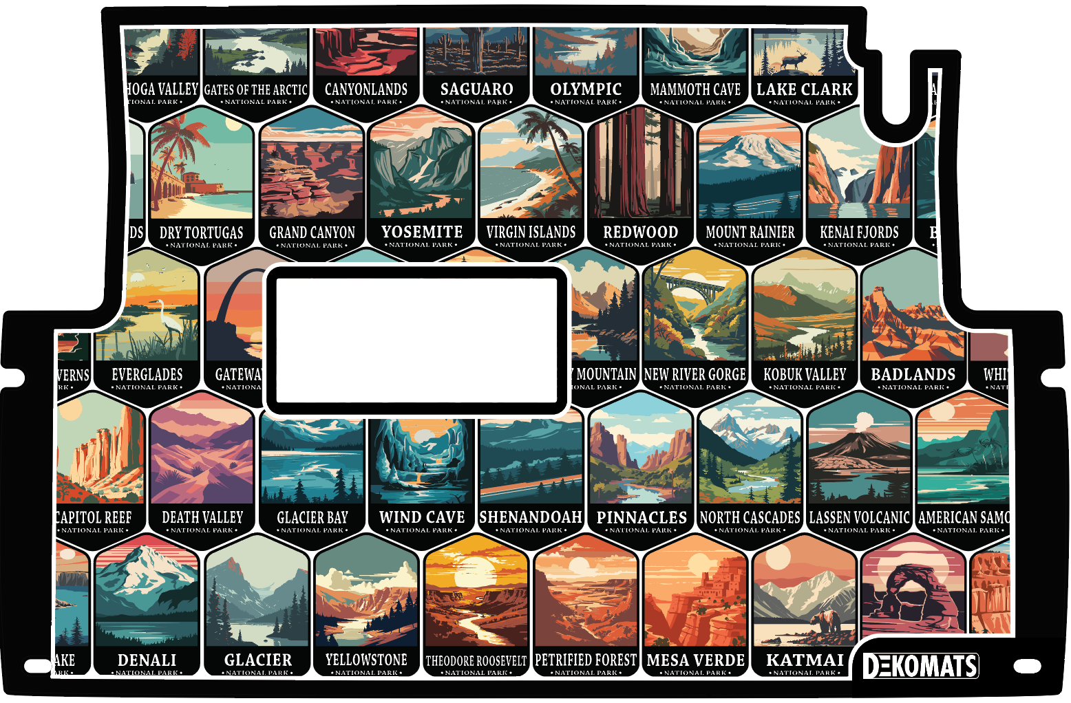Custom National Parks Mat - CC Precedent/Onward