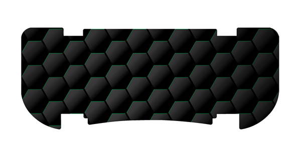 Green Hex Rear Step Mat