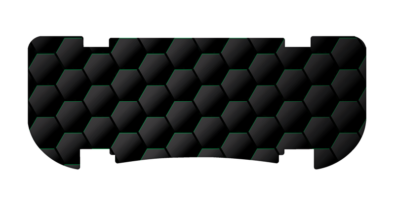 Green Hex Rear Step Mat