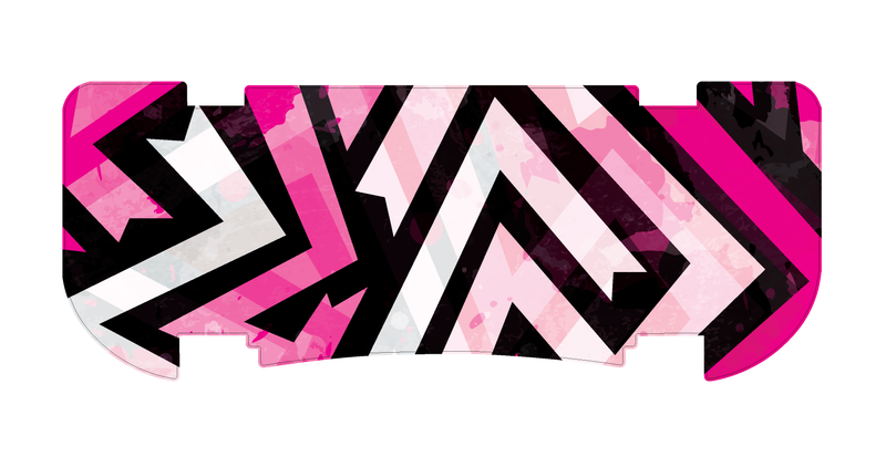 Pink Graffiti Rear Step Mat