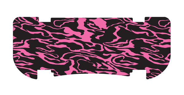Pink Modern Camo Rear Step Mat