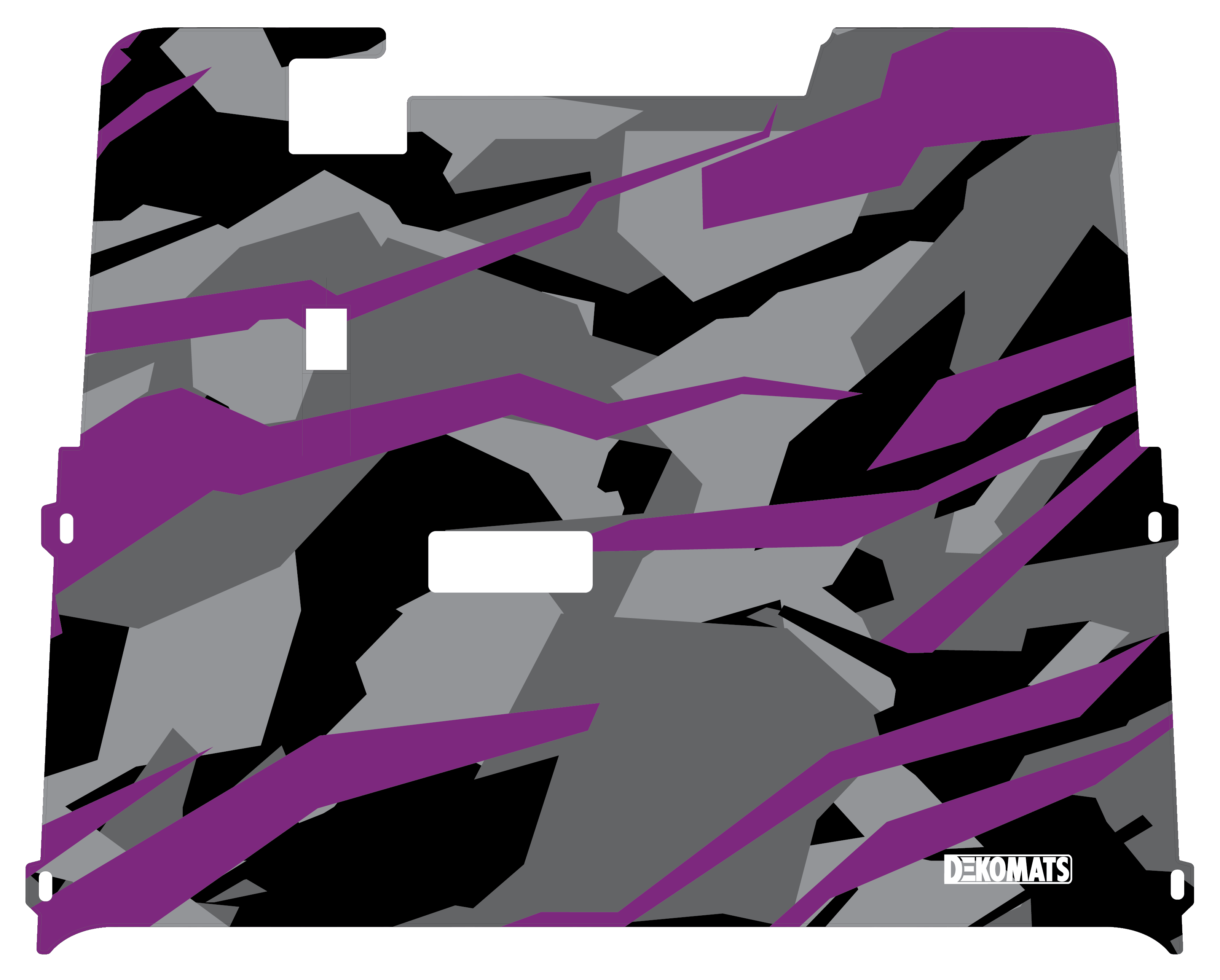 Purple Abstract Camo