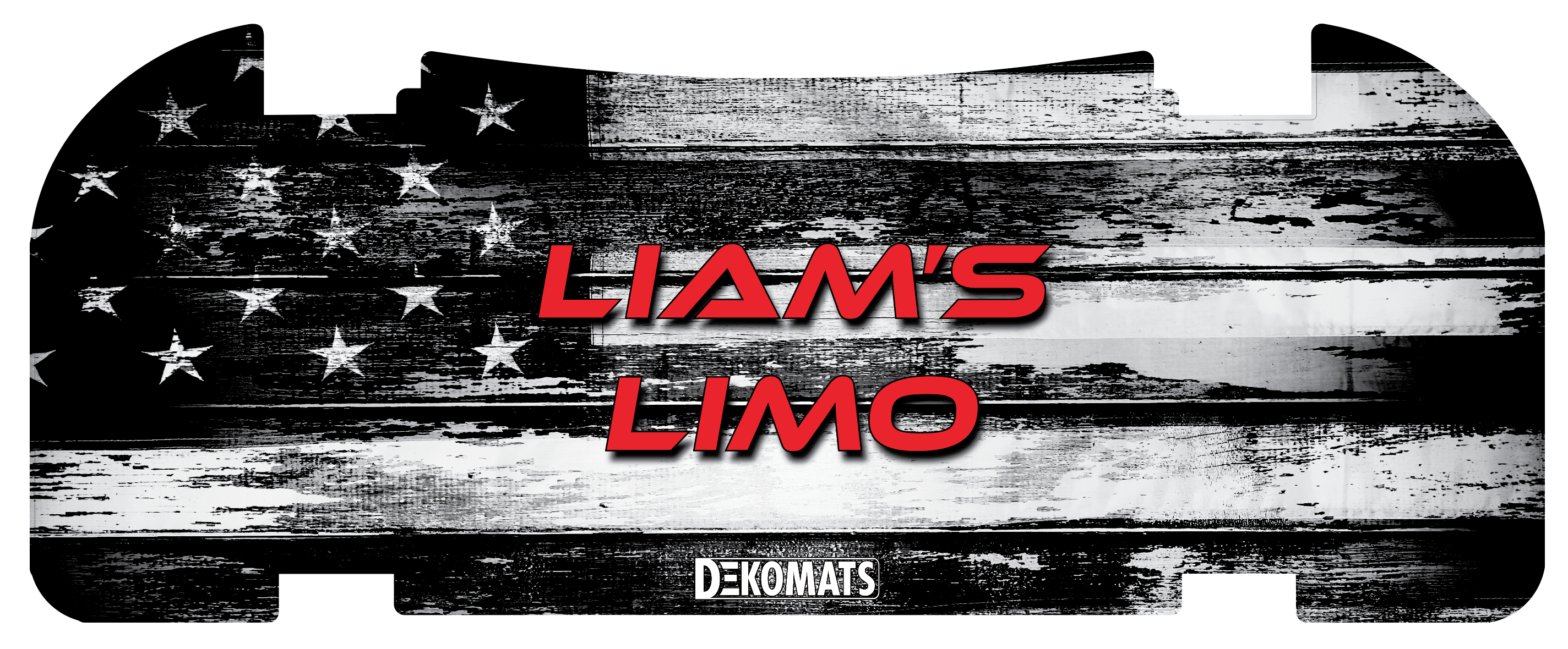 Custom Liam's Limo Rear Mat