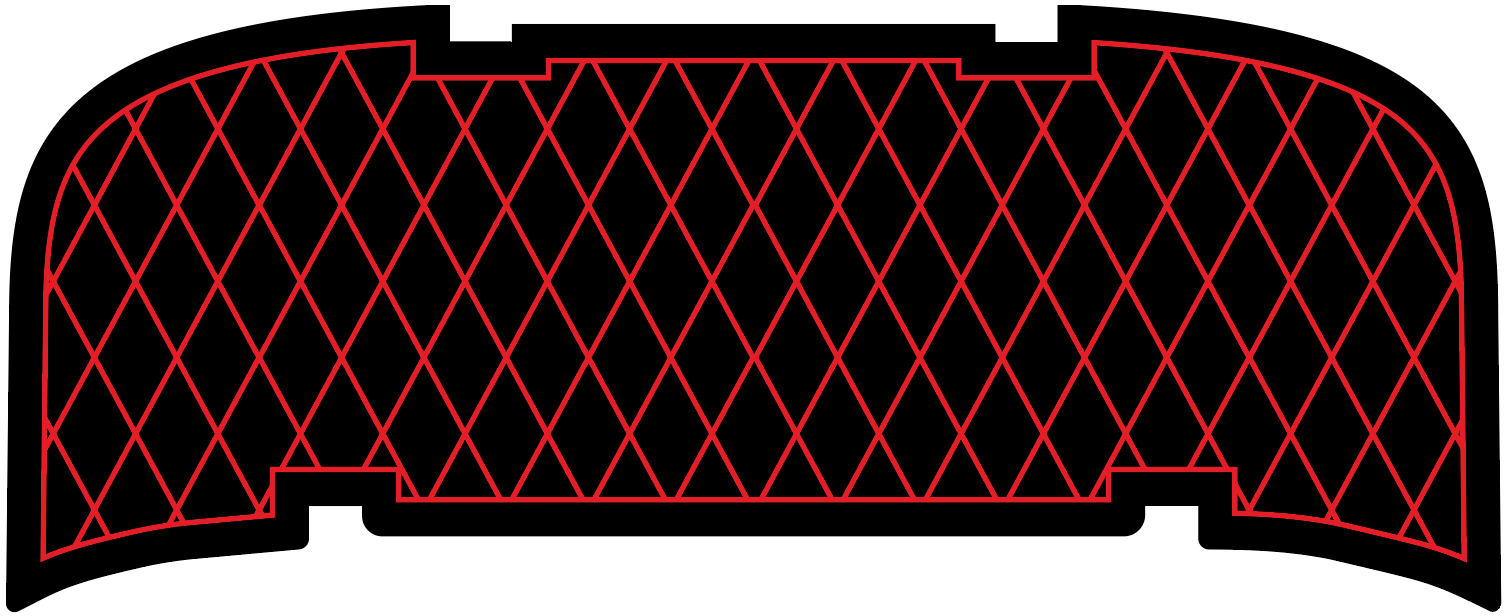 Bintelli Beyond 6 pass - Rear Step - Red Diamonds