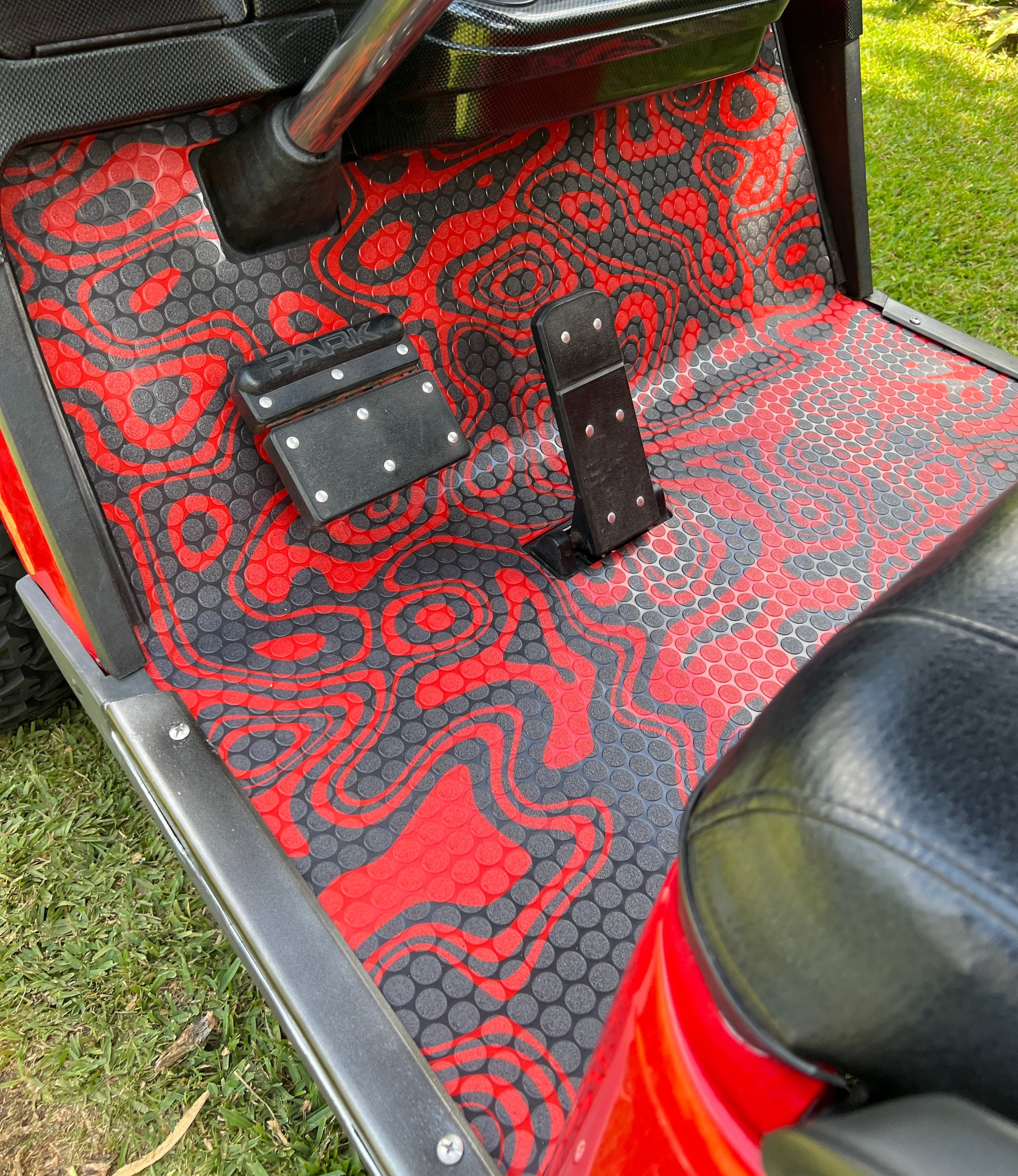 golf cart floor mat, golf cart accessories, replacement floor mat
